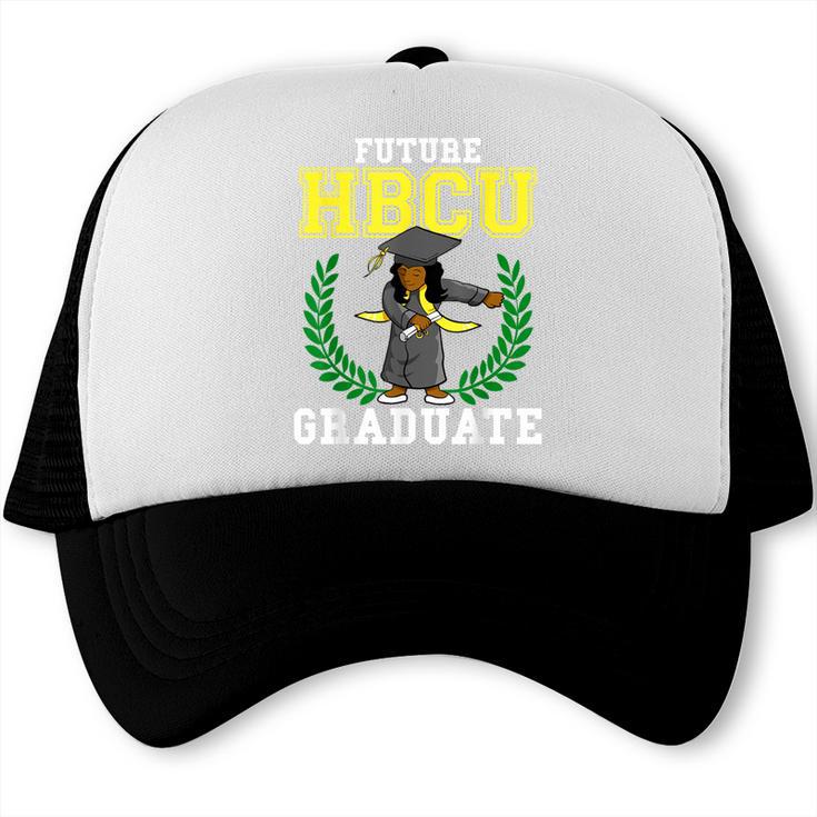 Future HBCU Graduation Shirt College Flossing Girl Tee Trucker Cap