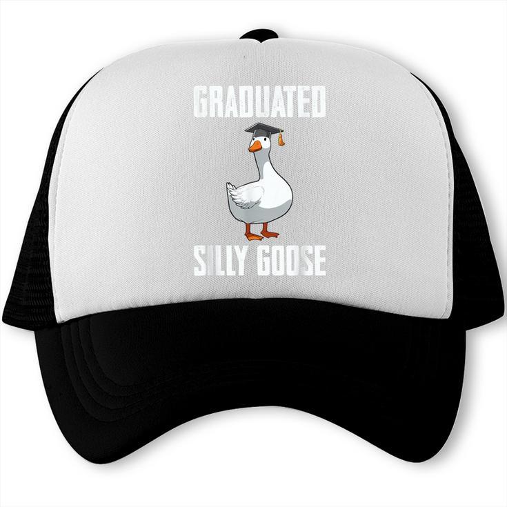 Graduated Silly Goose Student Graduation 2026 Grad Trucker Cap