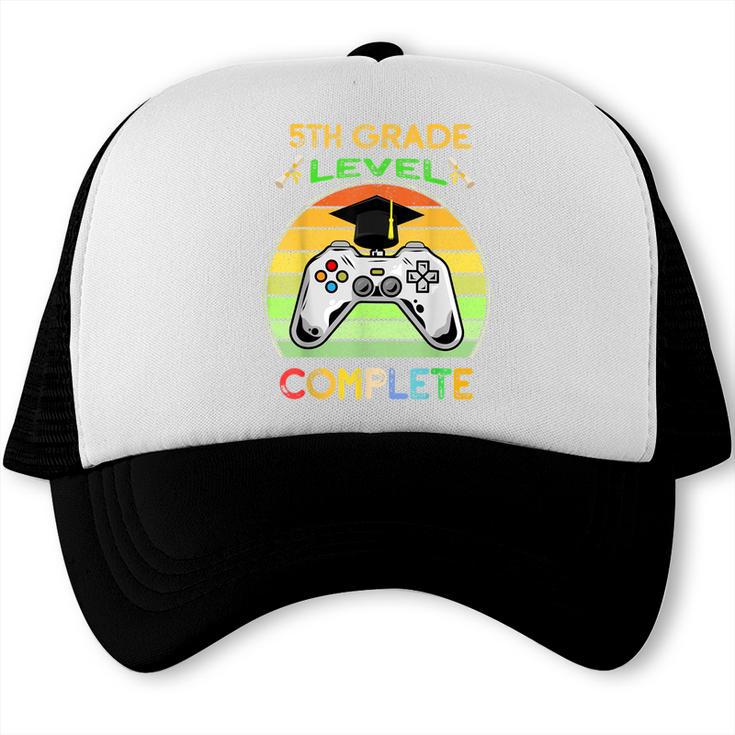 Graduation 5th Grade Level Complete Gamer Class 2021 Gaming Trucker Cap