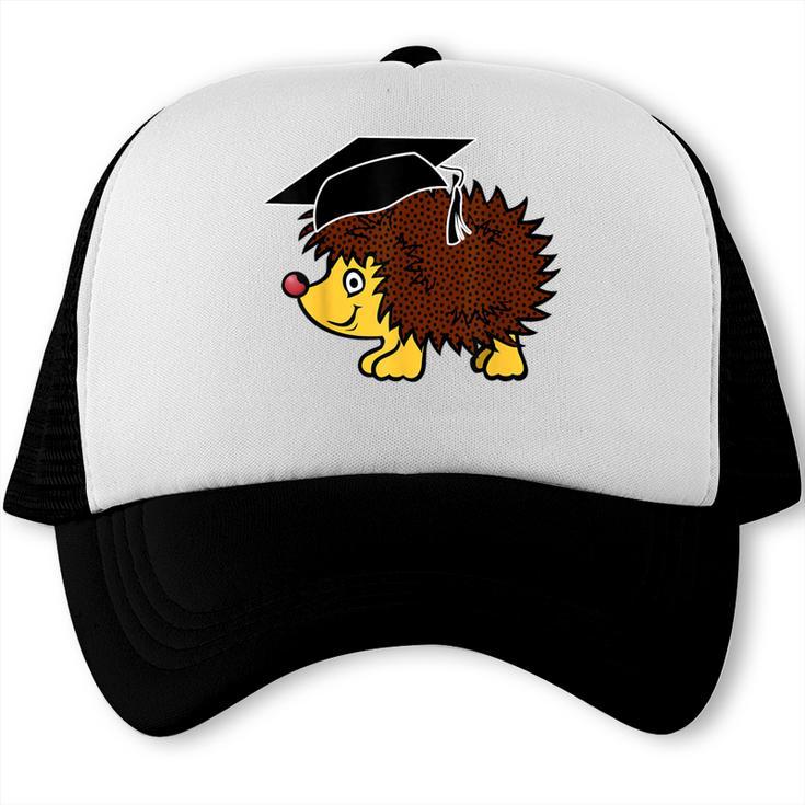 Graduation Hedgehog 2017 Graduate Graduation T-Shirt Trucker Cap
