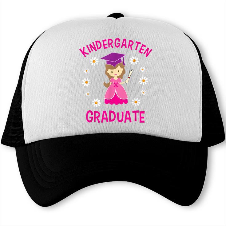 Graduation Kindergarten Last Day Of School Shirt Girls Trucker Cap