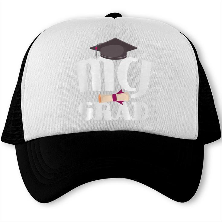 Graduation Masters Criminal Justice Premium Tri-Blend Trucker Cap