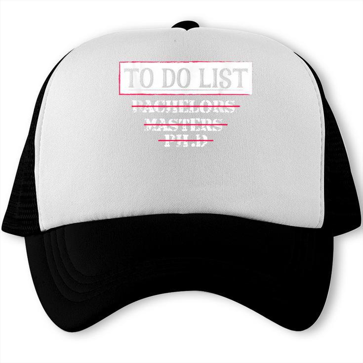 Graduation PhD Tee Bachelors Tee Masters Degree Shirts Trucker Cap
