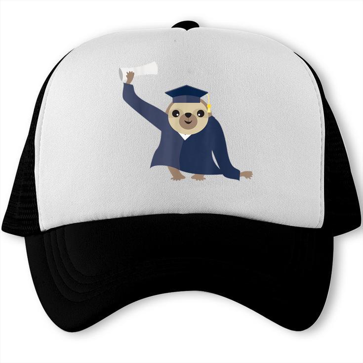 Graduation Sloth Lover T-Shirt Class Of 2019 Trucker Cap