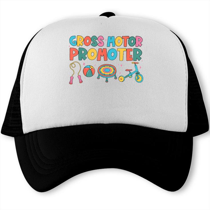 Gross Motor Promoter Physical Therapist Graduation PT Trucker Cap
