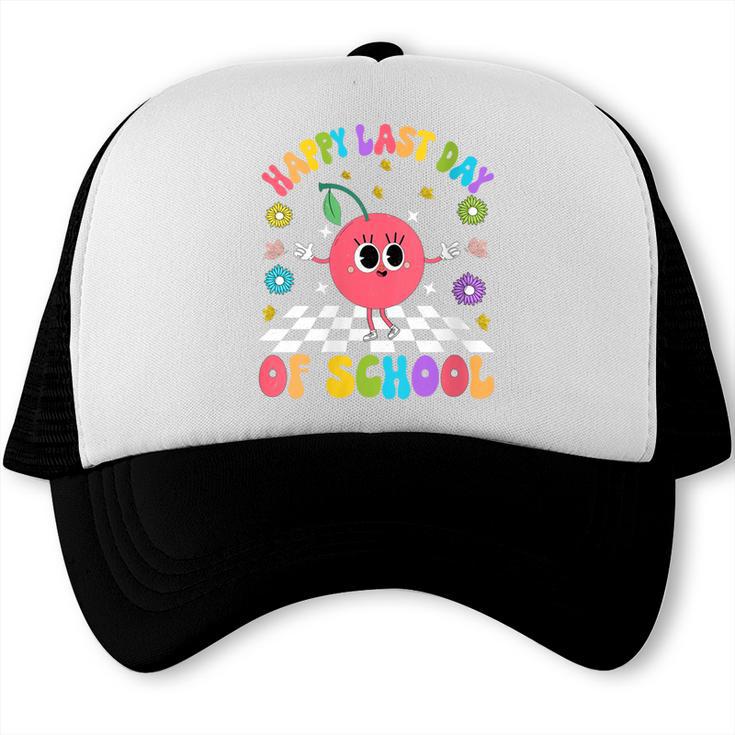 Happy Last Day Of School Student Graduation Trucker Cap