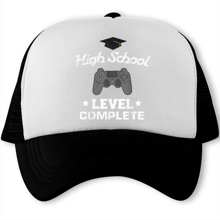 High School Graduation Shirt Video Gamer Nerd Geek Game Trucker Cap