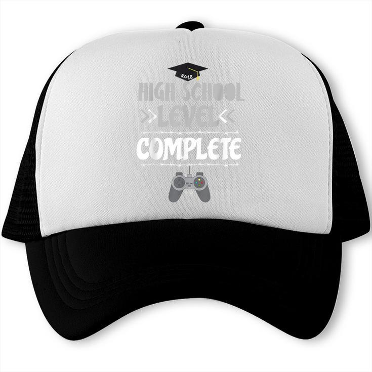 High School Graduation Shirt Video Gamer Graduation Trucker Cap
