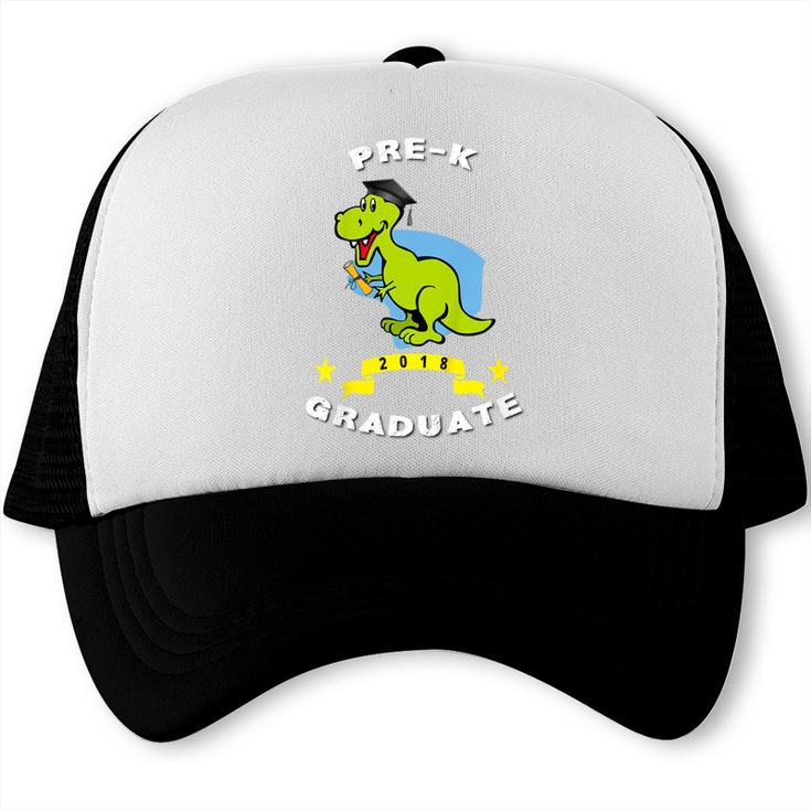 Kids Dinosaur Pre-K Graduation TShirt Kids Preschool Graduation Trucker Cap