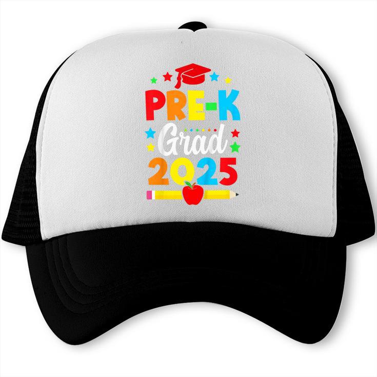 Kids Pre-K Grad 2025 Preschool Graduation 2025 Trucker Cap