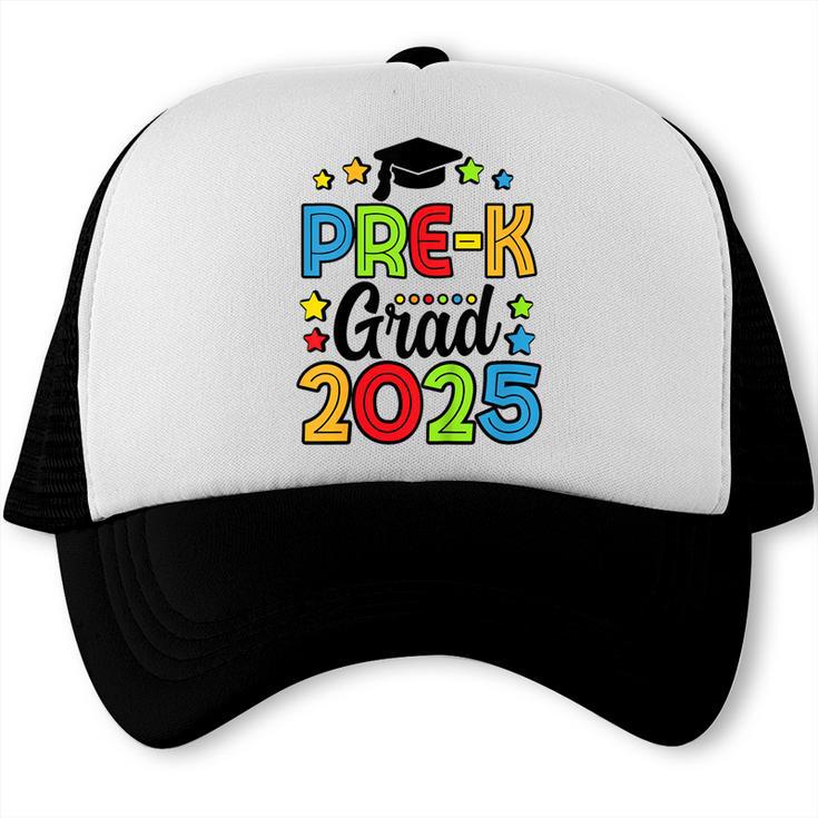 Kids Pre-K Grad 2025 Preschool Prek Graduation Trucker Cap