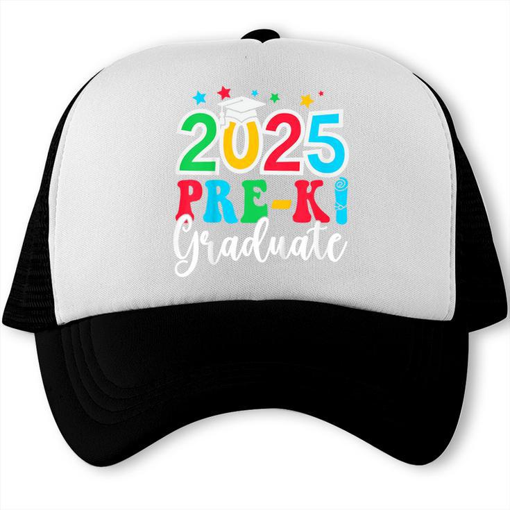 Kids Pre-K Graduate 2025 Preschool Graduation Class Of 2025 Kids Trucker Cap