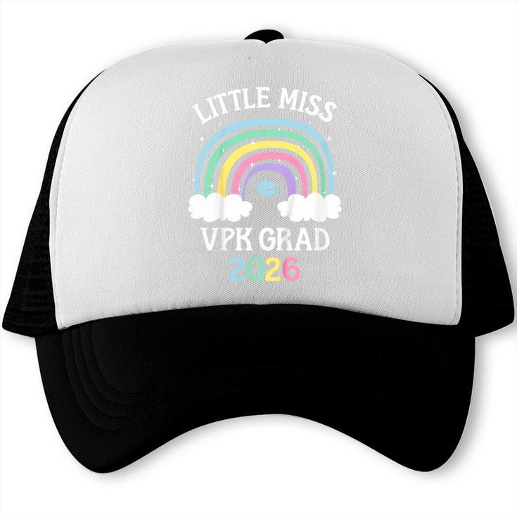 Kids VPK Graduation 2026 Rainbow VPK Grad Trucker Cap