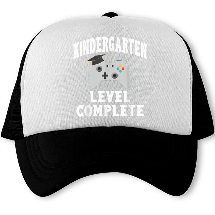 Kindergarten Gamer Graduate Graduation Trucker Cap