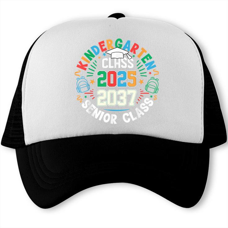 Kindergarten Graduation Class Of 2025 Senior 2037 Class Trucker Cap