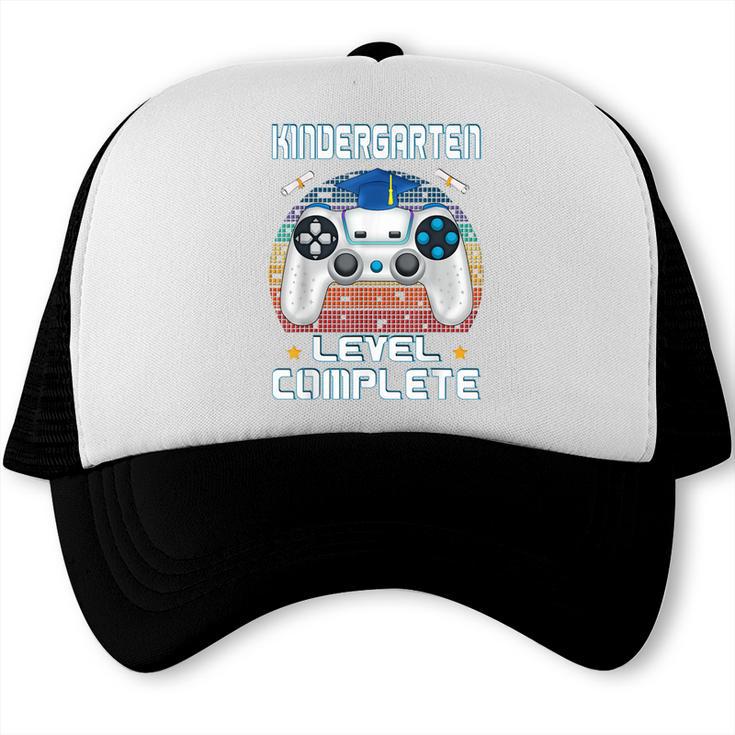 Kindergarten Graduation Level Complete Gamer 2024 Gaming Boy Trucker Cap