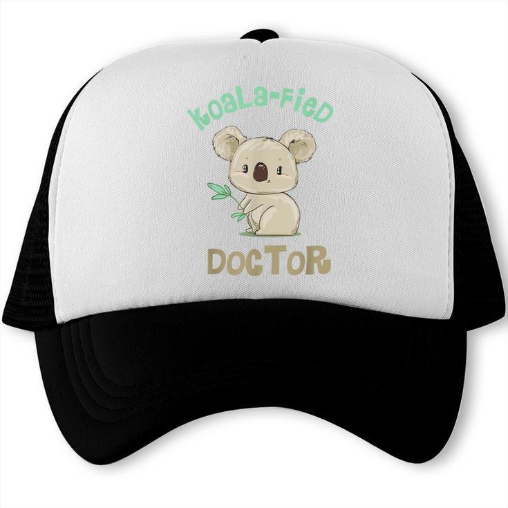 Koala Doctor Shirt Med Student Graduation Idea Trucker Cap