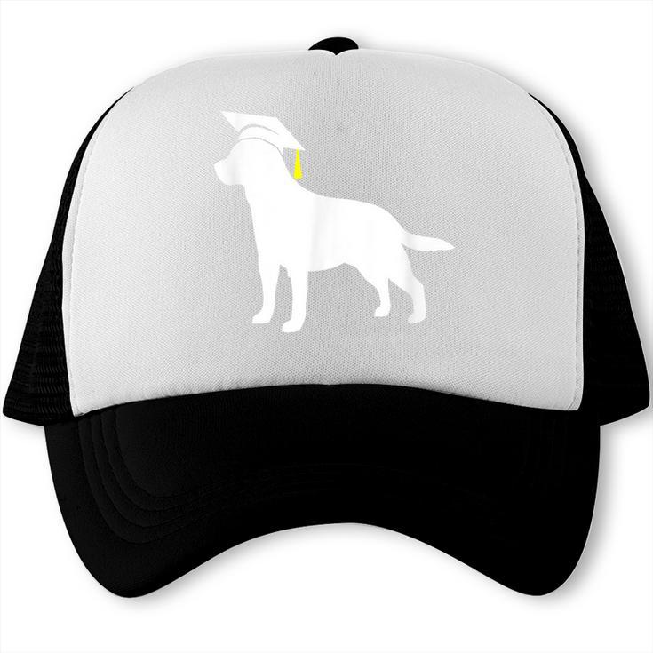 Labrador Retriever Graduation Dog Graduate For Men Women Kids Trucker Cap