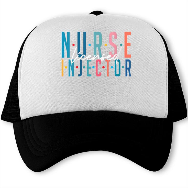 Licensed Nurse Injector Graduation Nurse Injector Trucker Cap