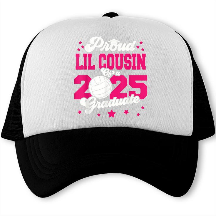 Lil Cousin Of a 2025 Graduate Prom Graduation 25 VolleyBall Trucker Cap