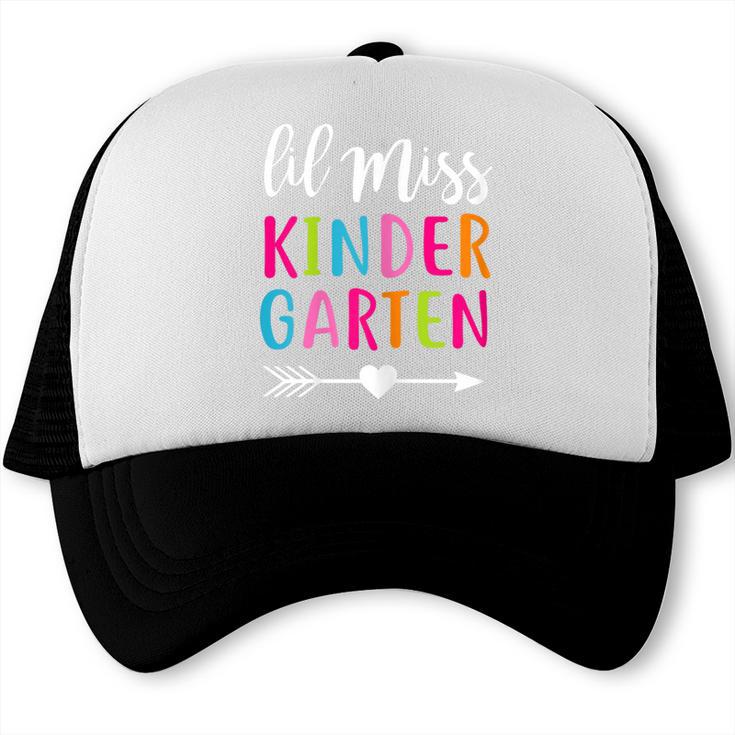 Lil Miss Kindergarten Grad Shirt Graduation Shirts 2018 Trucker Cap