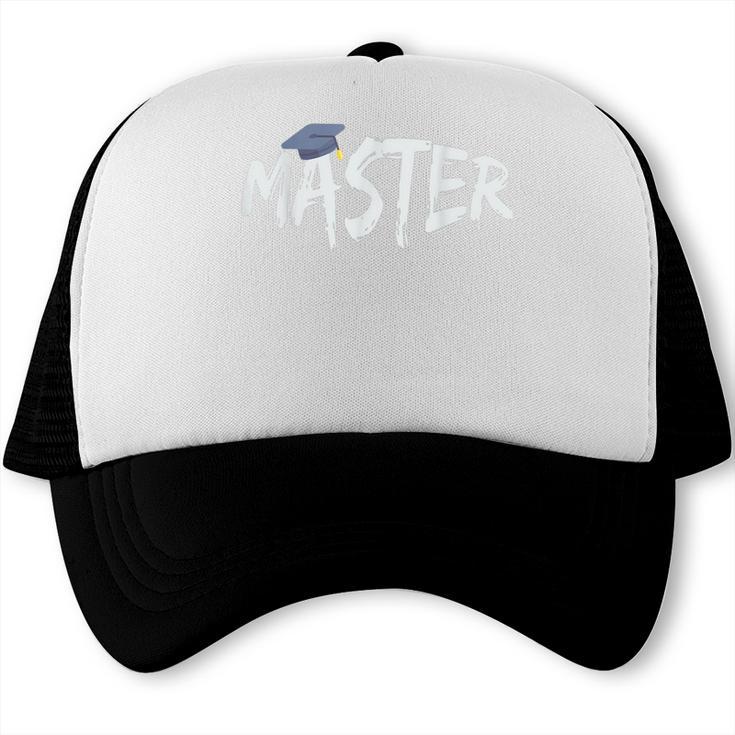 Masters Degree Master Graduation Graduate School Trucker Cap