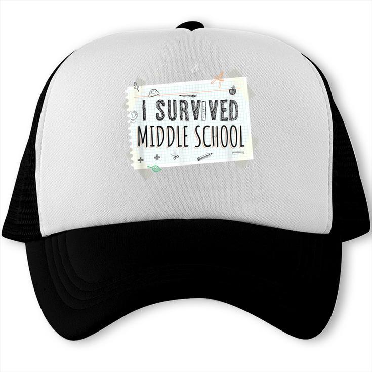 Middle School Graduation Shirts Graduate Grad Trucker Cap