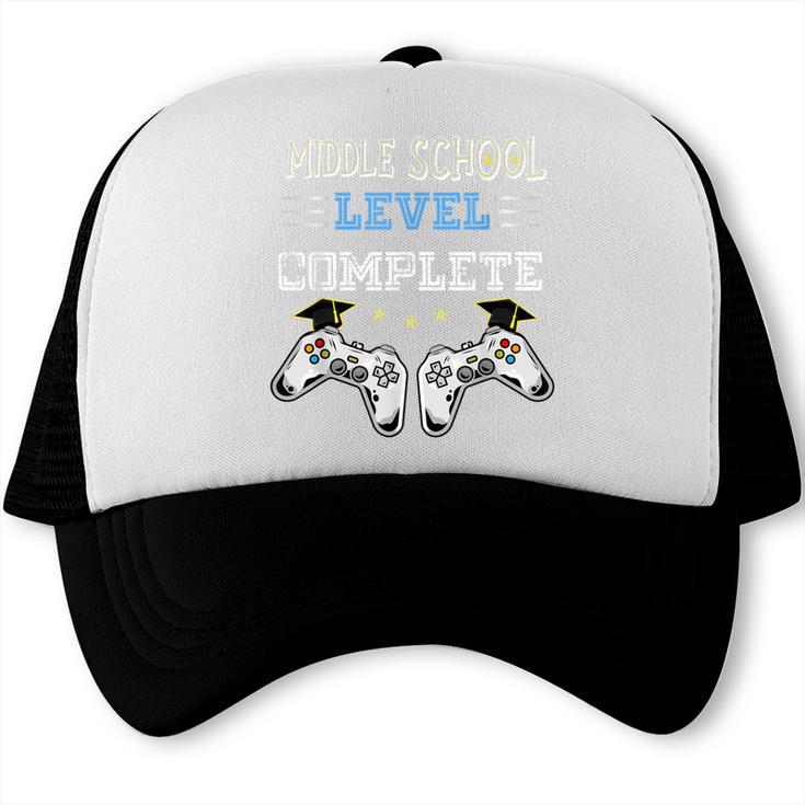 Middle School Level Complete Gaming Class Of 2022 Graduation Trucker Cap