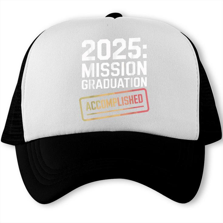 Mission Graduation Accomplished For Class Of 2025 Trucker Cap