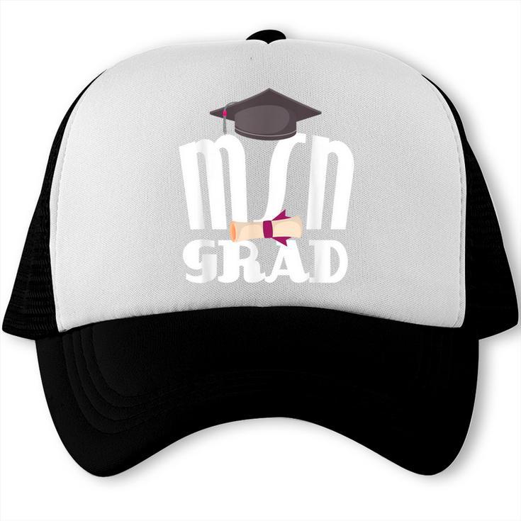 MSN Masters Graduation  Men Women Son Daughter Trucker Cap