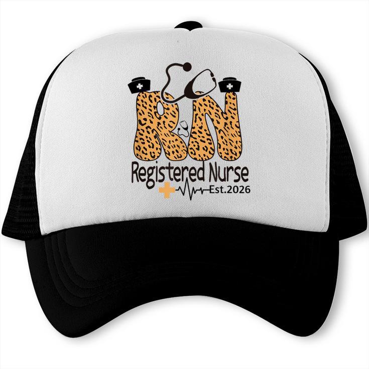 Nurse Est 2026 Graduation Graduate Nursing Student RN LPN Trucker Cap