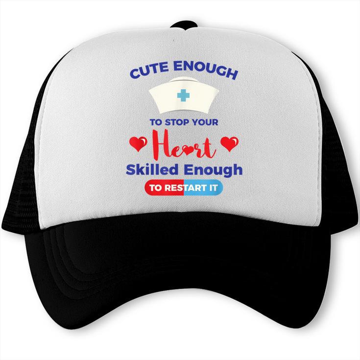Nurse Tshirt Graduation Nursing School Birthday Trucker Cap