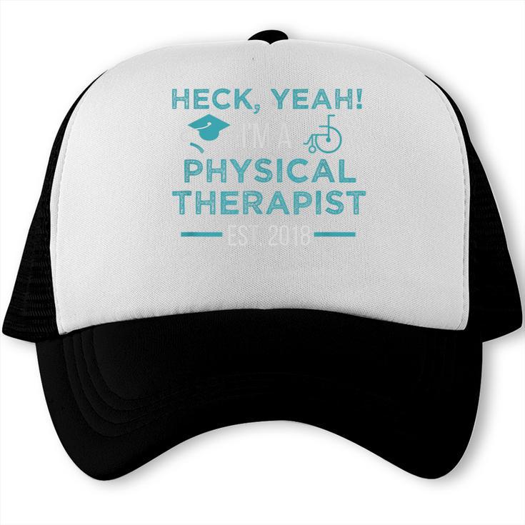 Physical Therapy Graduation Shirt PT Student DPT Grad Trucker Cap