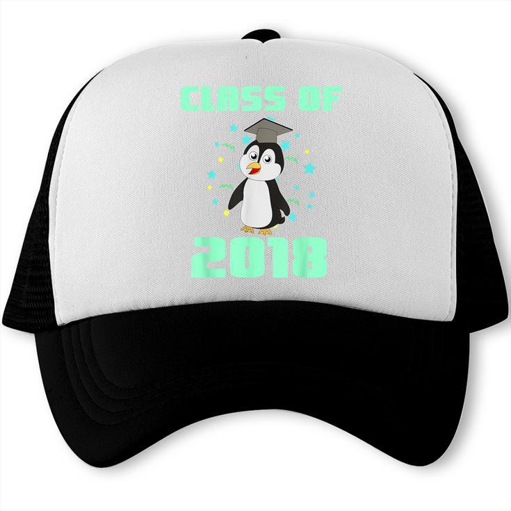 Pinguin Class 2018 Shirt Graduation Kids Graduate Trucker Cap