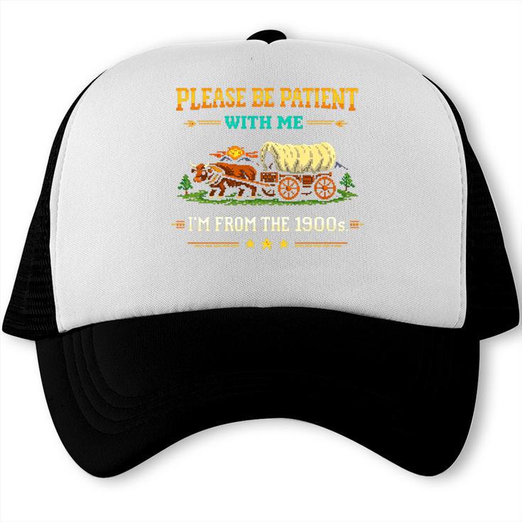 Please Be Patient With Me I'm From The 1900s Classic Game Premium Tri-Blend Trucker Cap