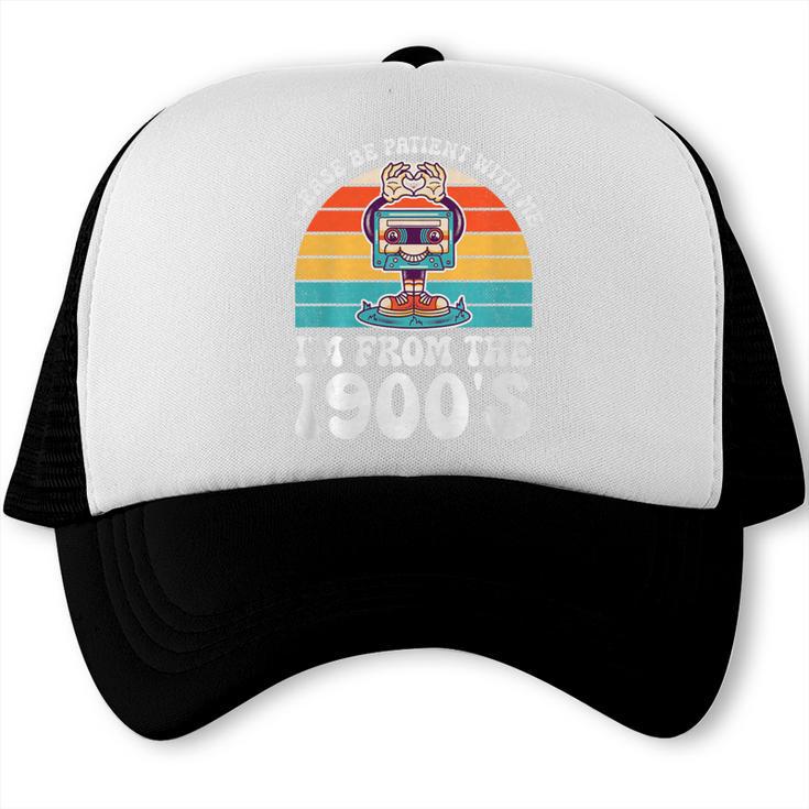 Please Be Patient With Me I'm From The 1900s Kawaii Premium Tri-Blend Trucker Cap