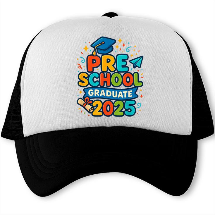 Preschool Graduation 2025 Pre-k Graduate Kids Boys Girls Trucker Cap