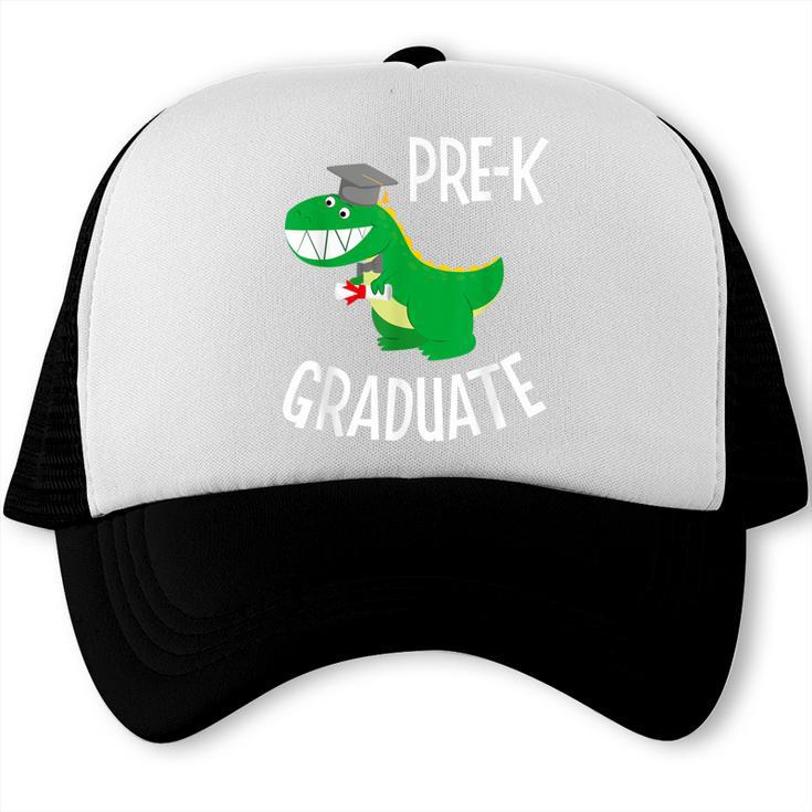 Preschool Graduation Preschooler Dinosaur Pre-K Dino Kids Trucker Cap