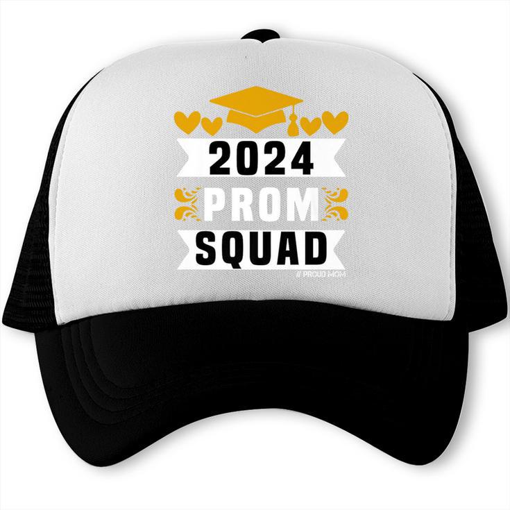 Prom Squad 2024 High School Graduation Party Premium Trucker Cap