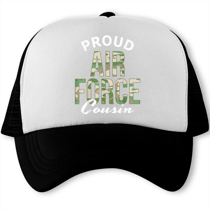 Proud Air Force Cousin Deployment Homecoming Graduation Trucker Cap