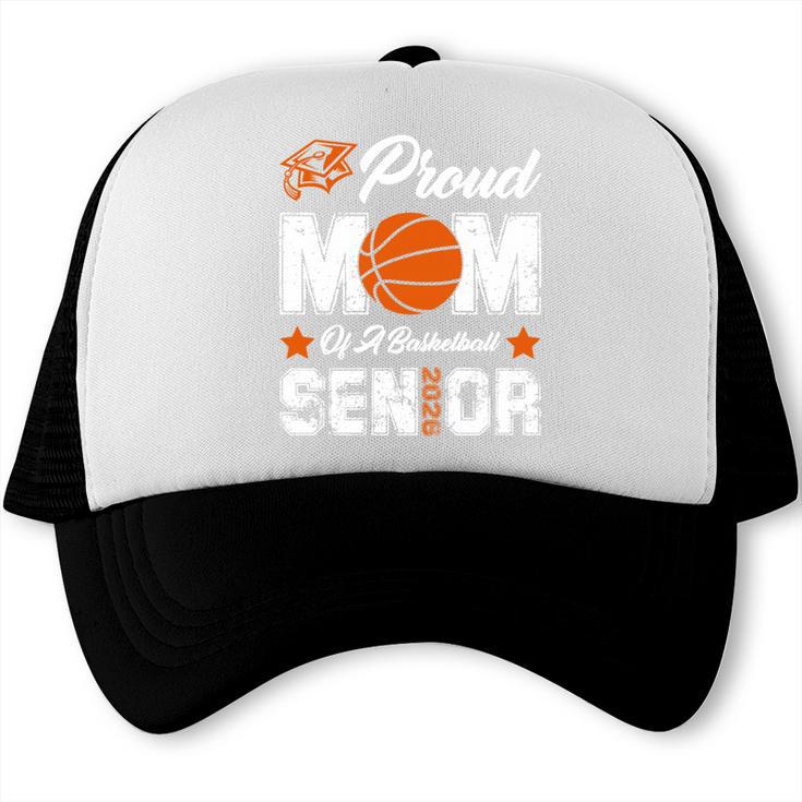 Proud Mom Of a Basketball Senior Class Of 2026 Graduation Trucker Cap
