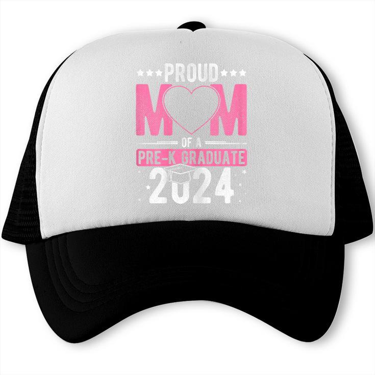 PROUD MUM OF A Pre-K GRAD 2024 Pre-K Graduation 2024 Mom Trucker Cap