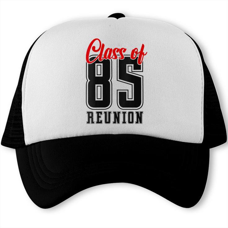 Reunion 1985 Matching Graduation High School Class Of 1985 Trucker Cap