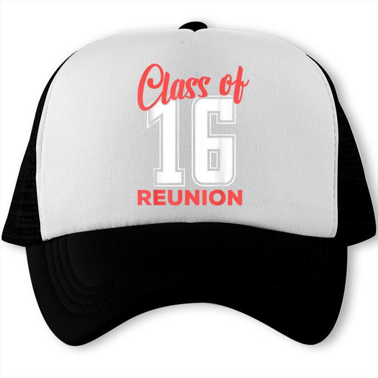 Reunion 2016 Class Of 2016 Matching Graduation High School Trucker Cap
