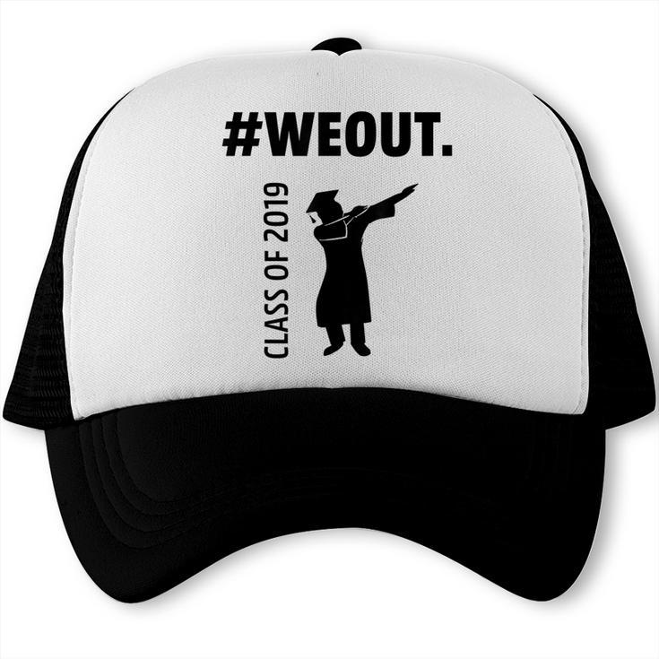 Senior 2019 Grad College High School Graduation Trucker Cap