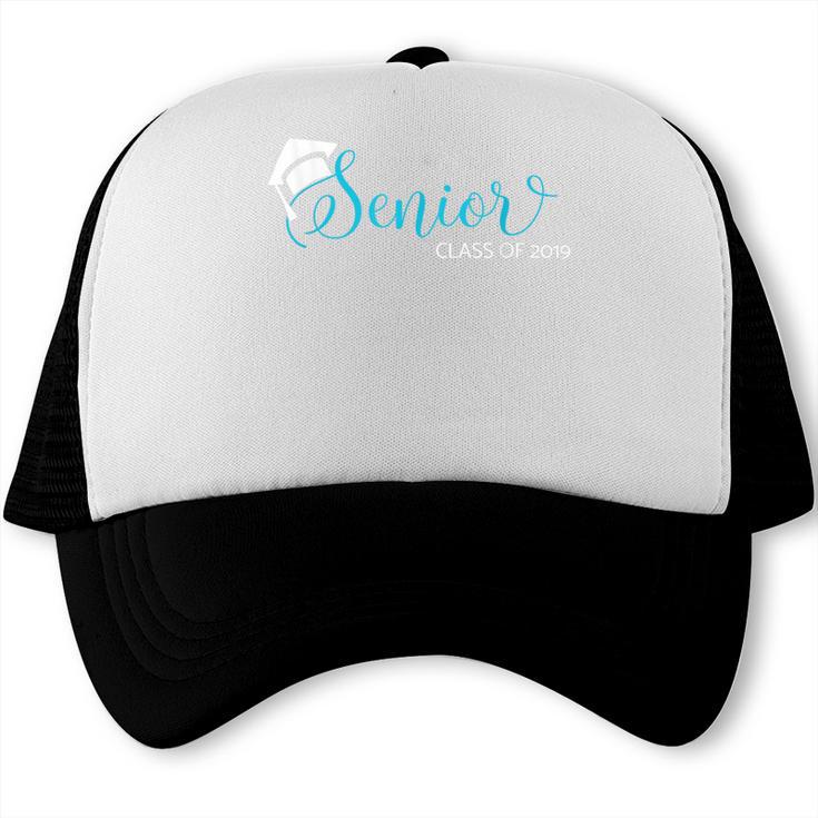 Senior 2019 Shirt Graduation High School College Tee Trucker Cap