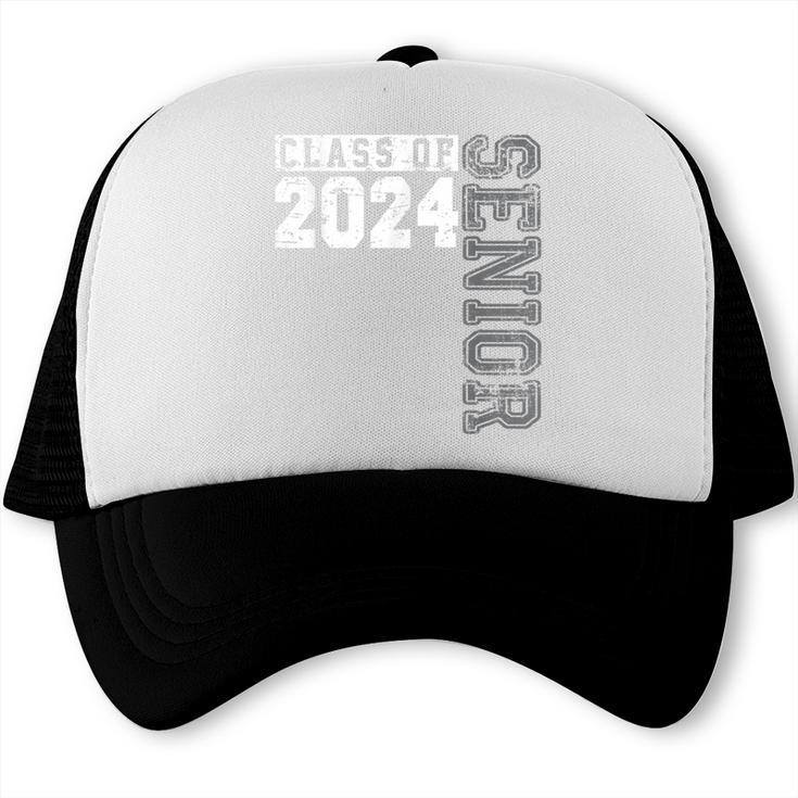 Senior 2024 Class Of 2024 Seniors Graduation 2024 Senior 24 Trucker Cap