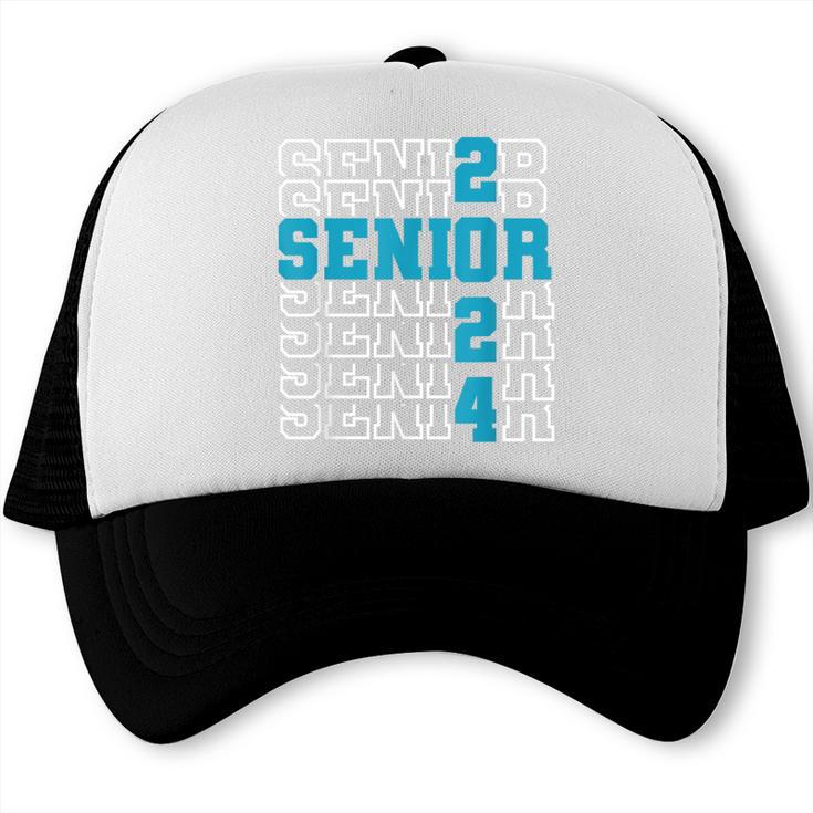 Senior 2024 Graduation Class Of 2024 Senior Boys Girls Trucker Cap