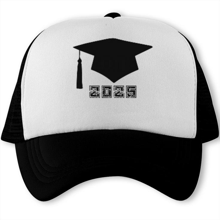 SENIOR 2025 Cute Graduation Class Of 2025 Graduate Trucker Cap