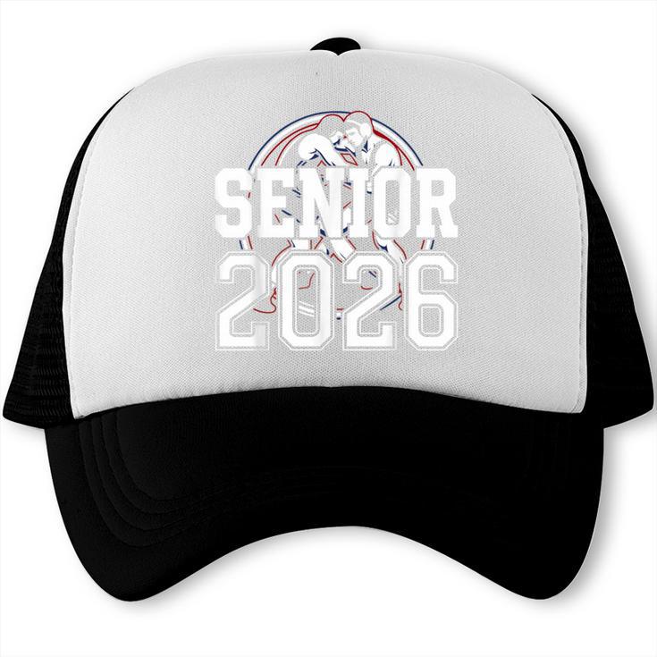 Senior 2026 Wrestling Class Of 2026 Wrestler Graduation Trucker Cap